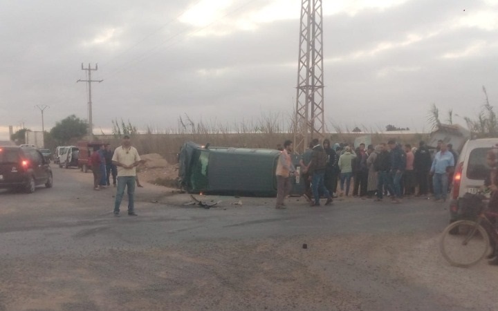 حادثة سير باشتوكة.. مصرع عاملين زراعيين وإصابة 15 آخرين