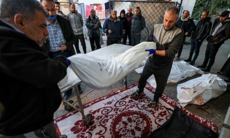 حصيلة القتلى في غزة ترتفع إلى 18608 حصيلة القتلى في غزة ترتفع إلى 18608