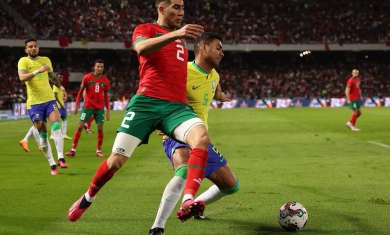 حكيمي وأمرابط‎ في "منتخب الأحلام" الإفريقي