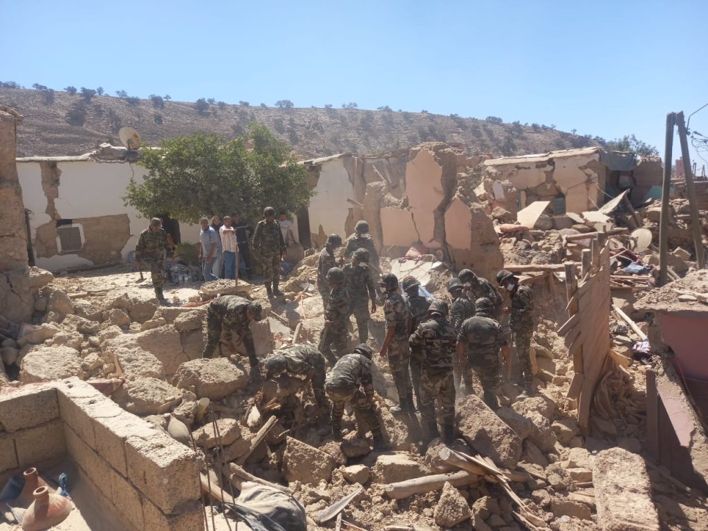 زلزال الحوز ..2012 حالة وفاة و2059 إصابة منها 1404 خطيرة (حصيلة مؤقتة)