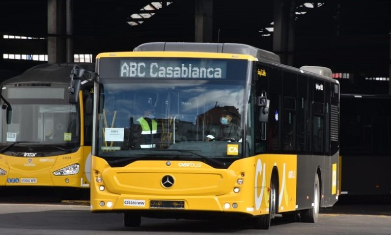 "سلامتك أولويتنا" حملة توعوية للتحلي بقيم الاحترام والتعاون وسط مستعملي حافلات النقل الحضري بالبيضاء