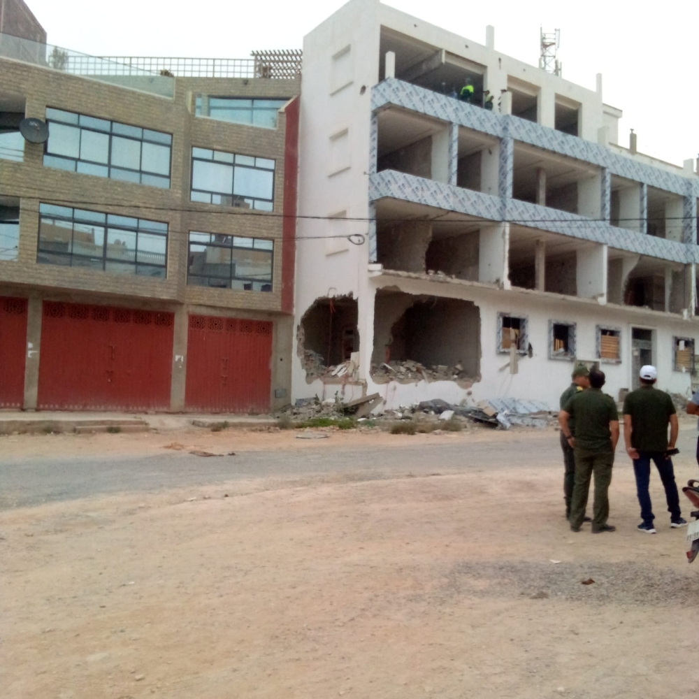 سلطات أكادير تهدم مباني ومشاريع سياحية عشوائية "نبتت" منذ 2011