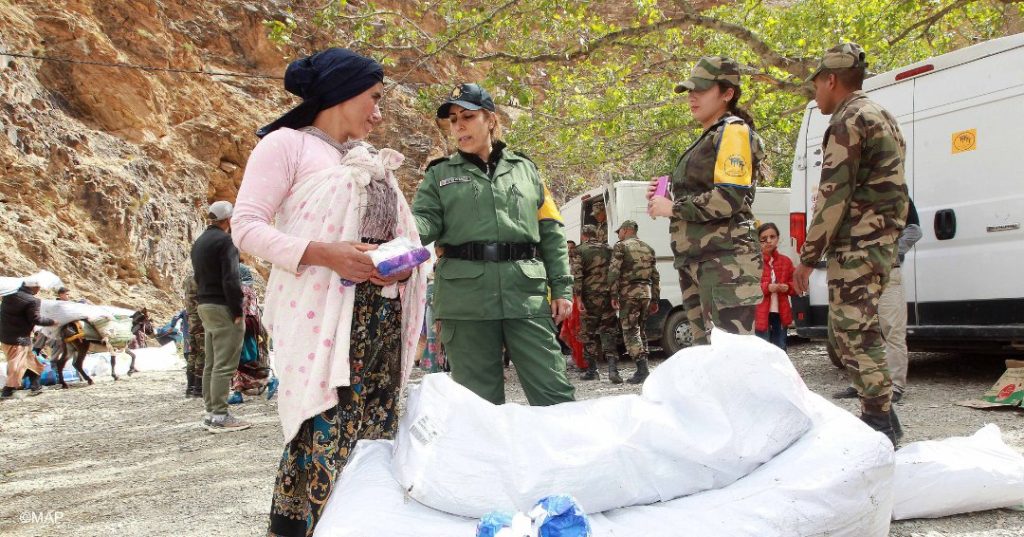 شيشاوة .. عملية واسعة لحماية ساكنة الجماعة القروية إمندونيت من موجة البرد