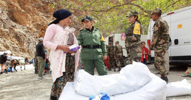 شيشاوة .. عملية واسعة لحماية ساكنة الجماعة القروية إمندونيت من موجة البرد