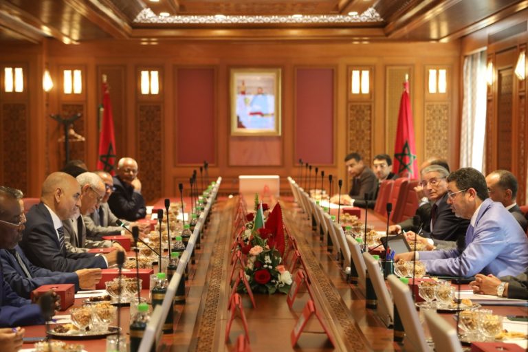 عبد النباوي يستقبل وفدا رفيع المستوى من وزارة العدل الموريتانية