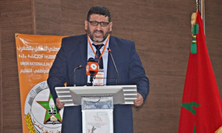 عبدالإله دحمان الكاتب العام للجامعة الوطنية لموظفي التعليم لـ "الصحراء المغربية": لابد أن نسجل المبادرات الذاتية والنوعية لنساء ورجال التعليم خلال الجائحة