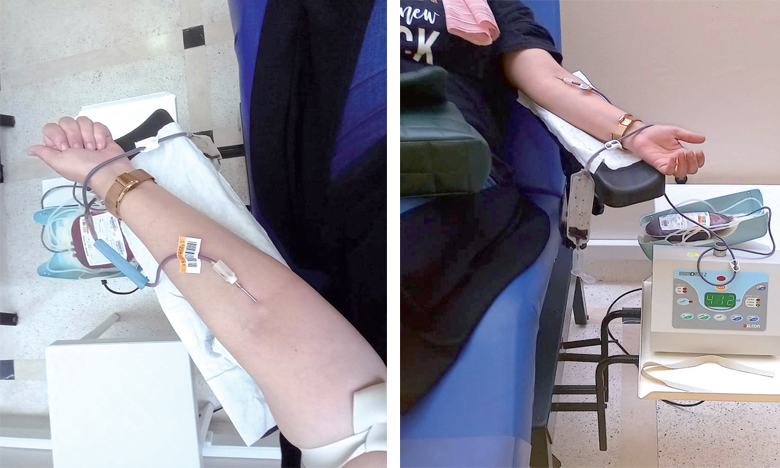 غيثة .. مغربية تبرعـت بدمها أكثـر من 60 مرة وأنقـذت حيــاة 200 شـخص