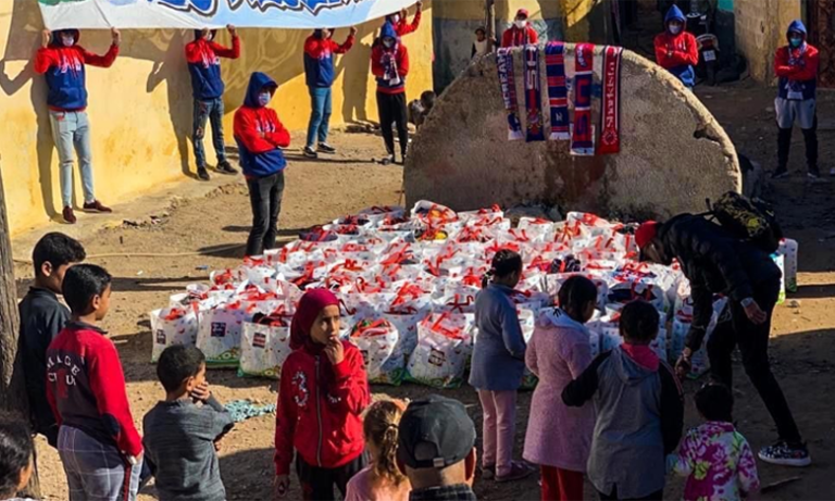 "قافلة القروش للدفء والعطاء " مبادرة إنسانية تحط الرحال بالمناطق القروية لإقليم آسفي
