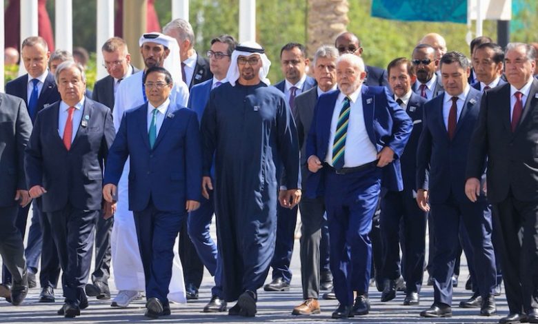 كوب 28.. إنشاء صندوق بـ30 مليار دولار لحلول المناخ كوب 28.. إنشاء صندوق بـ30 مليار دولار لحلول المناخ