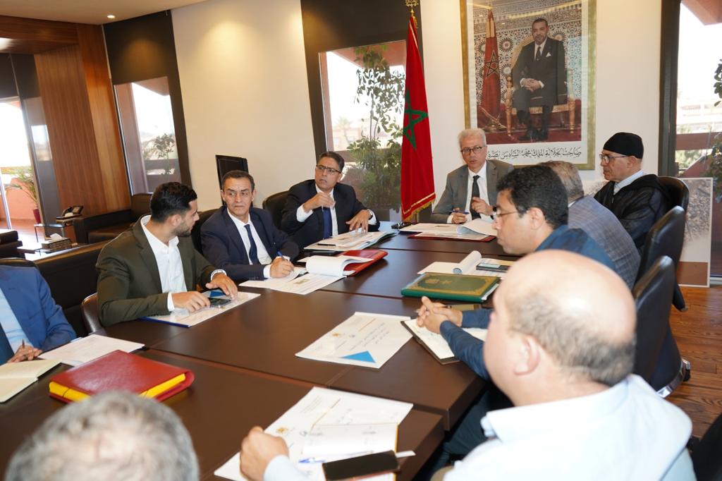 لقاء تواصلي بمراكش لتتبع أشغال إعادة هيكلة المنتجع السياحي لأوكايمدن بإقليم الحوز