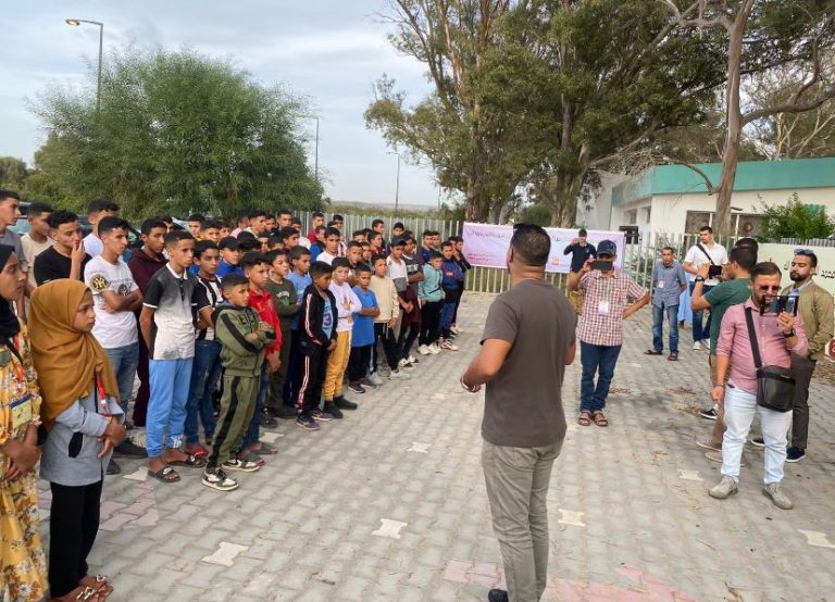 مخيم بطنجة لفائدة الأطفال المنتمين للأسر المتضررة من زلزال الحوز