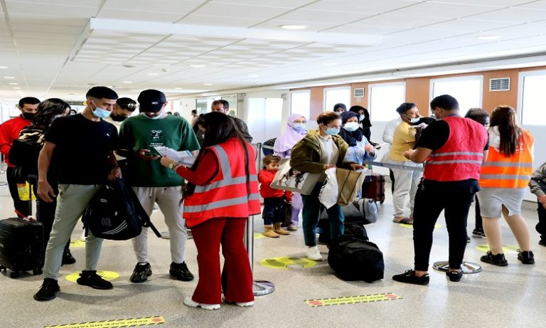 مراكش: إخضاع 1297 من المسافرين المغاربة العالقين بدول أوروبية للحجر الصحي بمؤسسات فندقية