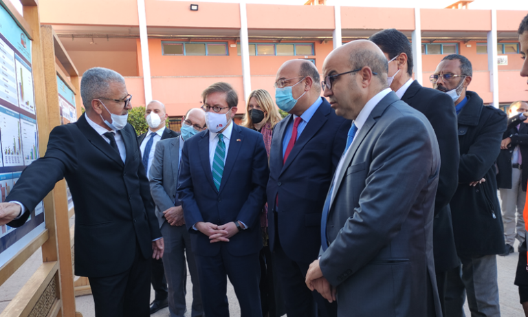 مراكش : تنزيل نموذج "ثانوية التحدي" المكون الرئيسي لمشروع "التعليم الثانوي" بثانوية ابن العريف