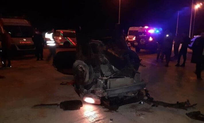 مصرع ثلاثة أشخاص وإصابة آخر بجروح في حادثة سير ضواحي طانطان