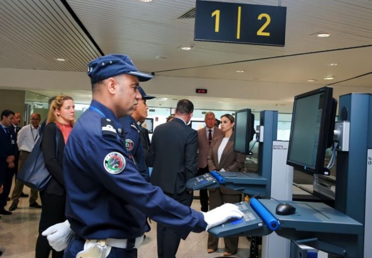 مطار محمد الخامس الدولي .. ألمانيا تسلم المغرب معدات وتجهيزات أمنية