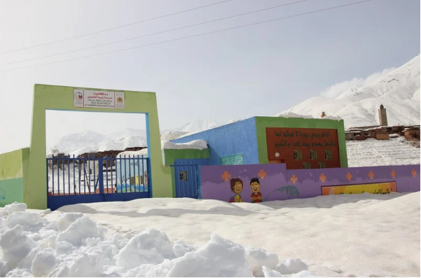 ورزازات.. توقيف الدراسة بعدد من الجماعات بسبب التساقطات الثلجية