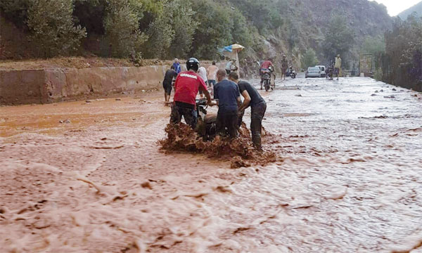 أمطار رعدية تتسبب في وفاة راعي غنم بجماعة أنكال بإقليم الحوز