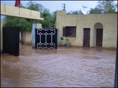 اتفاقية شراكة من أجل حماية مدينة بني ملال من فيضانات وادي داي فيضانات سابقة في بني ملال (خاص)