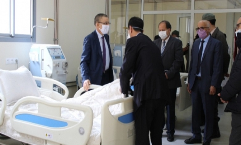 افتتاح مركز جديد لتصفية الدم خاص بمرضى القصور الكلوي المحتمل إصابتهم بفيروس كورونا