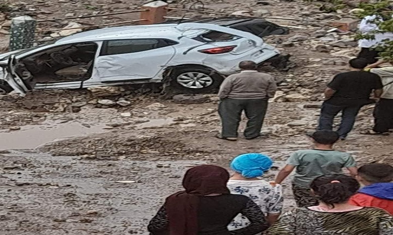 الحوز.. فيضانات وسيول جارفة تخلف خسائر مادية وترعب زوار منطقة مولاي إبراهيم