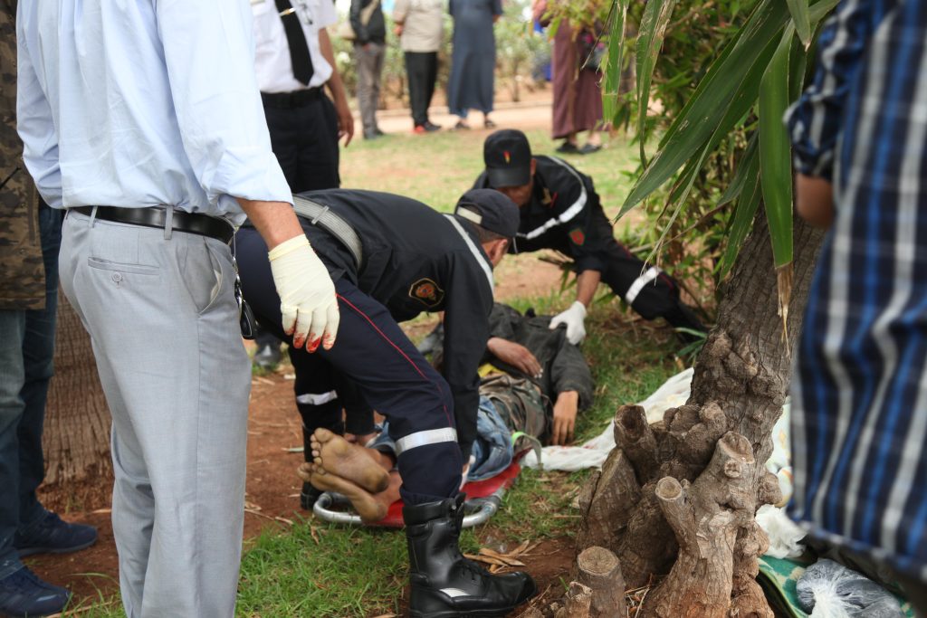 العثورعلى جثة سبعيني بائع السجائر ملطخة بالدماء بحديقة سنداي سباتة (ph. Aicpress)