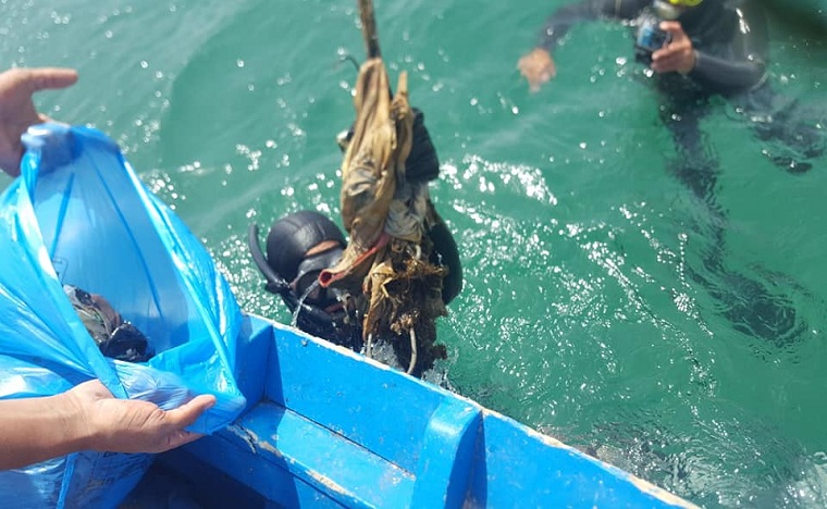 النسخة الرابعة للنشاط البيئي لتنظيف قاع البحر بالفنيدق