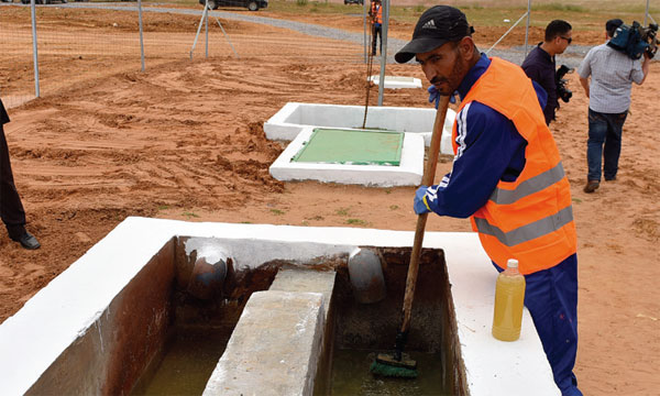 انتهاء أشغال إنجاز محطتي معالجة المياه العادمة بالمركزين السجنيين العرجات 1 و 2