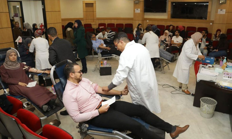 انطلاق حملة تضامنية للتبرع بالدم بمختلف المؤسسات التابعة لجامعة القاضي بجهة مراكش-آسفي