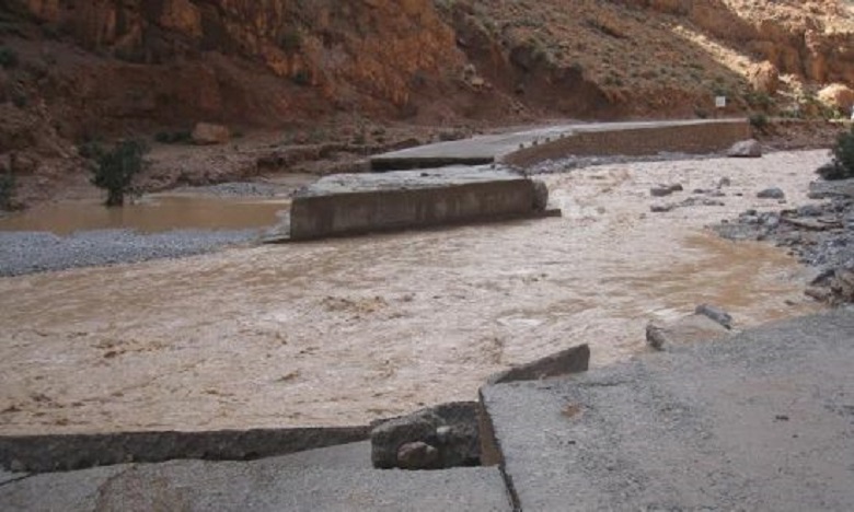 انقطاع حركة السير على مستوى الطريق الجهوية الرابطة بين تاليوين وتافراوت