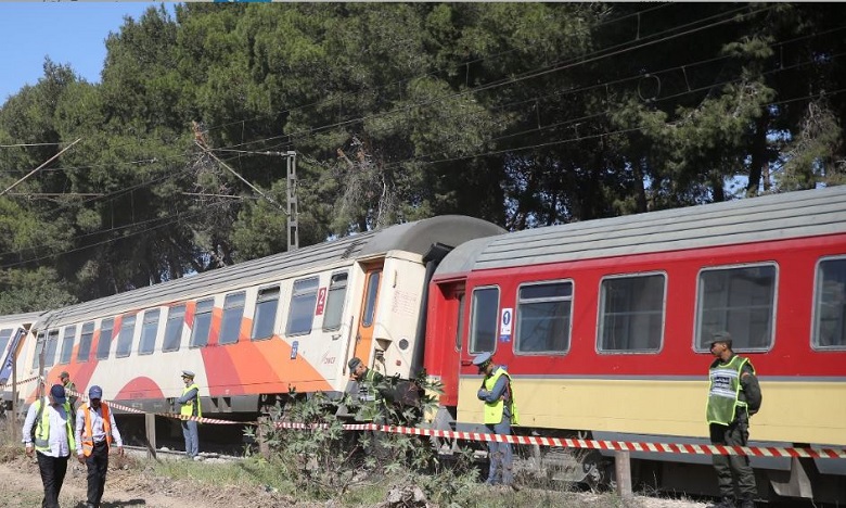 بعد انحراف قطار عن سكته ..الأشغال متواصلة لإعادة حركة السير إلى طبيعتها