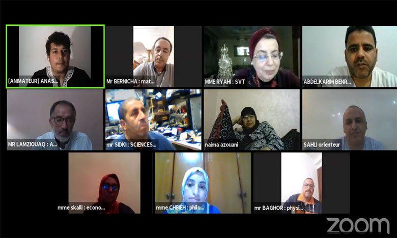 تحضير التلاميذ بالجديدة "عن بعد" نفسيا ومنهجيا لامتحانات الباكالوريا