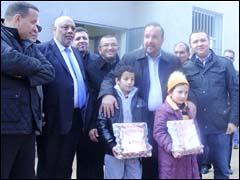 توزيع 600 ألف بيضة مجانا بوجدة جانب من التظاهرة