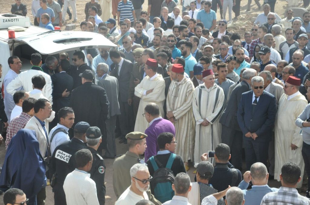جنازة مهيبة لتوديع طالب الطب ضحية الهجوم المسلح بمراكش