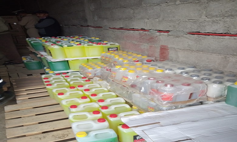 حجز 141 كيسا من مسحوق الحليب المجفف مخزنة في ظروف غير صحية بالريش