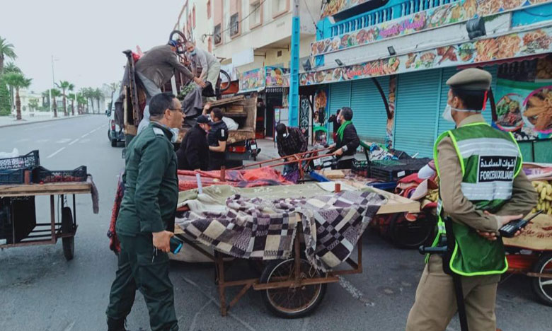 حجز 65 عربة لبيع الفواكه بالجديدة لم يستجب أصحابها لإجراءات الحجر الصحي