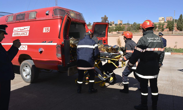 خمسة قتلى في حادثة اصطدام سيارة بشجرة بالخميسات