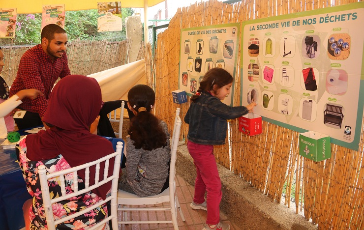 دليل للإنتاج المشترك للنظافة وفرز النفايات وتثمينها بالمؤسسات التعليمية