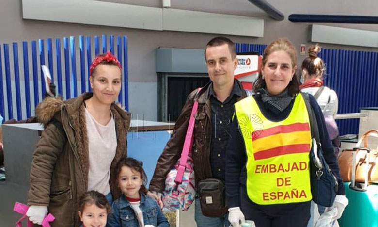 سفارة إسبانيا تعلن عن نقل الإسبان العالقين إلى بلادهم في رحلة استثنائية أوائل ماي المقبل