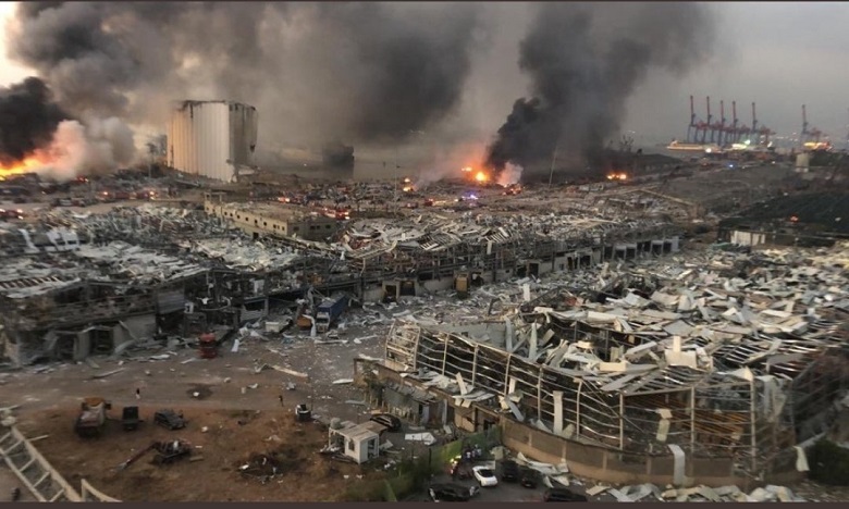 سفارة المغرب بلبنان: إصابة مواطنة مغربية في انفجار مرفأ بيروت