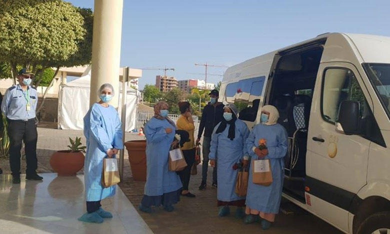 شفاء آخر حالات الإصابةبفيروس كوفيد-19 بإيفران ومولاي يعقوب