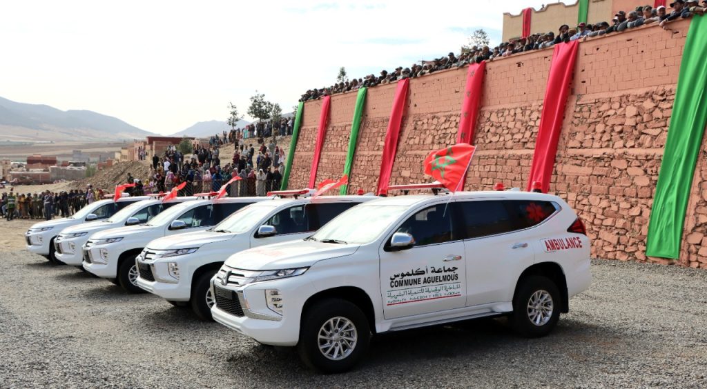 عواطف حيار تعطي الانطلاقة الرسمية لعدد من المشاريع التنموية بخنيفرة