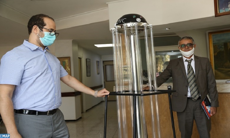 فاس: مقاولة تصمم آليات للتعقيم باستخدام الأشعة ما فوق البنفسجية