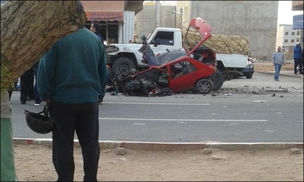 قتيلان في حادثة سير بمدخل تيزنيت