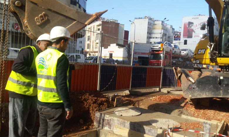 قرب انتهاء أشغال ليدك لإنجاز مشروع الخطين الثالث والرابع لترامواي البيضاء