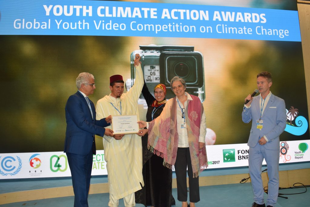 كوب 23: 3 مغاربة يفوزون بجائزة المناخ الفركوفونية وجائزة سكرتارية الاتفاقية