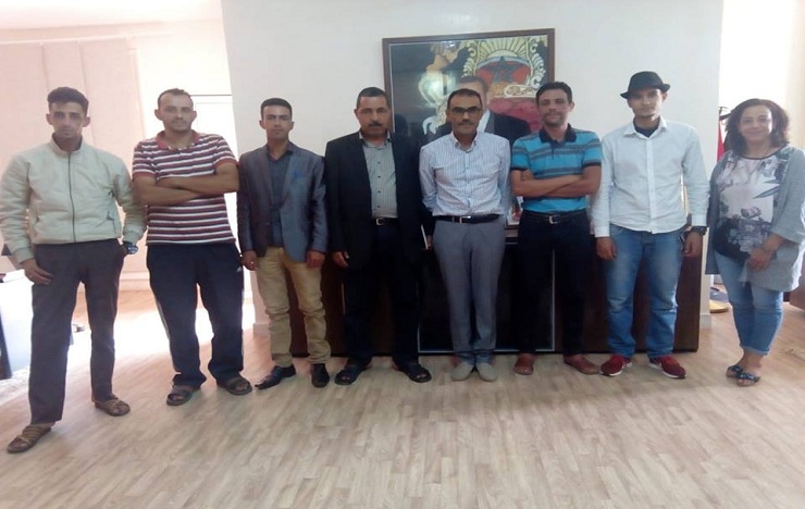 لجنة اليقظة والتتبع حول حشرة "الكوشني" تزور الحقول المصابة بالمرض