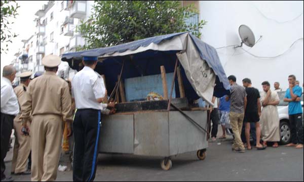محاولات انتحار خلال حملة لتحرير الملك العمومي بشاطئ المحمدية