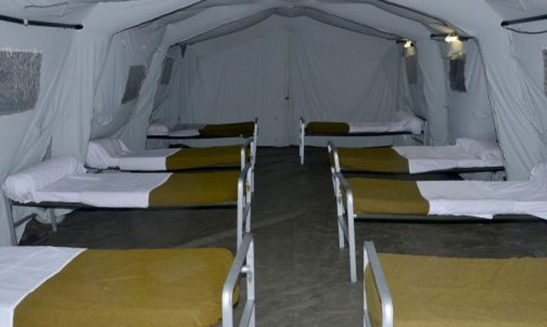 مستشفى ميداني جديد بسيدي يحيى الغرب لاستقبال المصابين بـ "كوفيد-19"