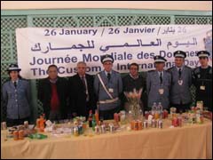 مطار المسيرة بأكادير يحتفل باليوم العالمي للجمارك جانب من الاحتفال (خاص)