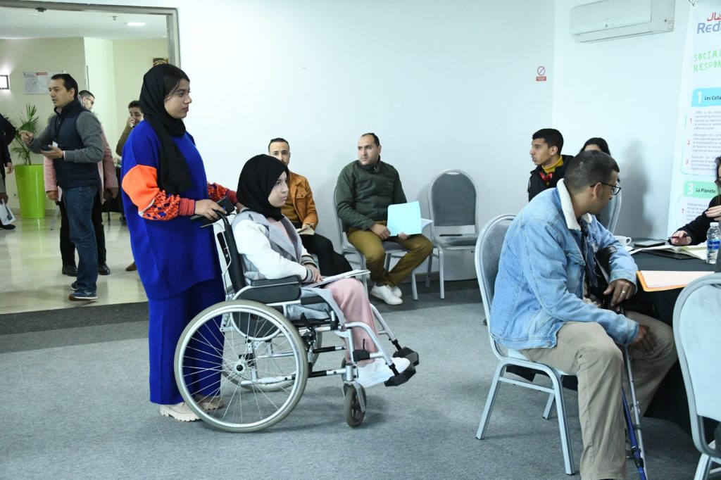 ملتقى التشغيل يحط الرحال بالرباط لدمج ذوي الاحتياجات الخاصة في سوق العمل ملتقى التشغيل يحط الرحال بالرباط لدمج ذوي الاحتياجات الخاصة في سوق العمل